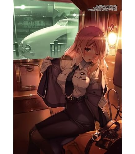 Amazon.co.jp: RAIL WARS! 公式 複製原画【A4】 14巻口絵・小海 はるか